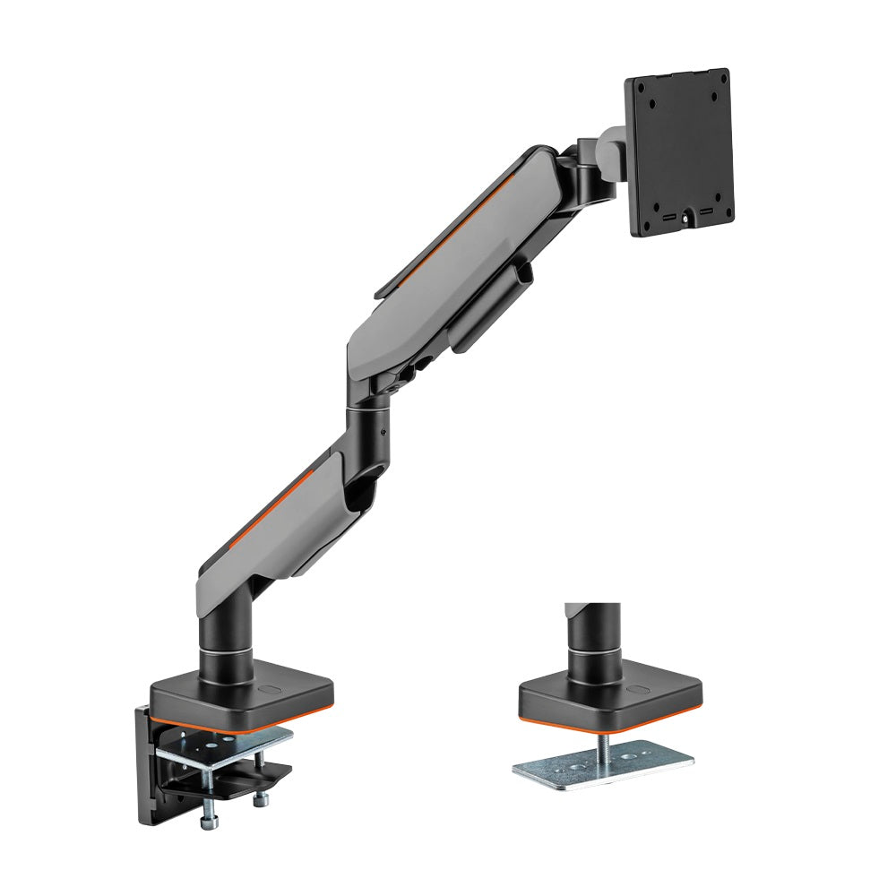 Brateck Single Heavy-Duty Gaming Monitor Arm Fit Most 17'-49' Monitor Up to 20KG, Fit Curved Monitor,  VESA 75x75,100x100 Brateck Single Heavy-Duty Gaming Monitor Arm Fit Most 17'-49' Monitor Up to 20KG, Fit Curved Monitor,  VESA 75x75,100x100